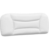 vidaXL okvir za krevet s uzglavljem bijelo-crni 100x200cm umjetna koža | shoptok.hr