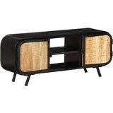 Maison Chic TV omarica - TV stojalo - Televizijska omarica 110x30x40 cm robusten mangov les, (21699004) | Shoptok.si
