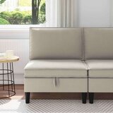  Srednji sofa s ladicom Zobena Baršun - Zobena Srednja sofa | shoptok.hr