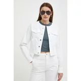 Boss Jeans jakna ženska, bela barva, 50514580