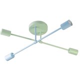  plafonski luster cambridge 4xE27/15W/230V zelena/plava | Eponuda.com