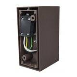 Mitea Lighting M952020 B BRAON 2xGU10 baštenska lampa zidna | ePonuda.com