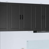  Ormar za Zid Crna 80 x 31 x 80 cm Konstruirano drvo | shoptok.hr