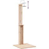 Vanjski tuš Prirodna 75 x 76 x 217 cm Masivna borovina | shoptok.hr