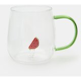 Sinsay Staklena šalica s motivom lubenice | shoptok.hr