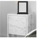 Hanah home noćni stočić ema carrara marble