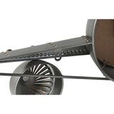  Zidni sat Home ESPRIT zlatan Srebrna Metal Avion Vintage 114 x 11 x 40 cm | shoptok.hr