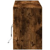 TV ormarić s LED svjetlima boja hrasta 139,5x34x50 cm drveni | Eponuda.com