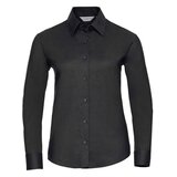 RUSSELL Women's Long Sleeve Shirt, Easy Care, Oxford R932F 70/30 130g/135g | Shoptok.si