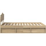  Konstrukcija postelje Sonoma 120 x 200 cm Masivno borovo les, (5000102239) | Shoptok.si