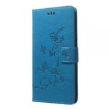 Onasi butterfly preklopna torbica za samsung galaxy A40 A405 - moder Cene