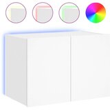  Zidni TV ormarić s LED svjetlima bijeli 60 x 35 x 41 cm | shoptok.hr