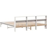 vidaXL Okvir kreveta bez madraca bijeli 180x200 cm od masivne borovine | shoptok.hr