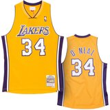 Mitchell And Ness shaquille o'neal 34 los angeles lakers 1999-00 mitchell & ness swingman dres Cene