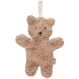Jollein ninica in držalo za dudo teddy bear biscuit 031-594-67005