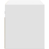  Zidni TV ormarić s LED svjetlima bijeli 80x31x35 cm | shoptok.hr