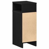  Noćni ormarići 2 kom s ladicom crni 25x31x66 cm | shoptok.hr
