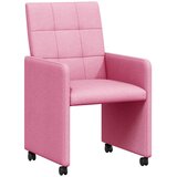  Blagovačke stolice s kotačima 2 pcs Ružičasta 58 x 65 x 94 cm | shoptok.hr