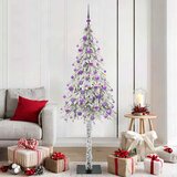  Božićno drvce s 300 LED svjetlima Bijelo 180 cm PE i čelik | shoptok.hr