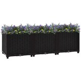 vidaXL povišena gredica 120 x 40 x 38 cm od polipropilena Cijene