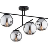 Brilagi Plafonski luster DIOR 4xE27/60W/230V crna/zadimljeno siva | Eponuda.com