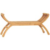 The Living Store Vrtna klop 126 cm trdna tikovina - Vrtna Klop, (21481031) Cene