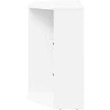  Kotna LED TV omarica Bela 100x40x68cm Konstruiran les, (5000092151) | Shoptok.si