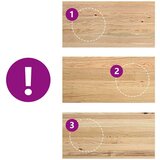  Okenske police 2 kosa neobdelana 80x40x2 cm trdna hrastovina | Shoptok.si