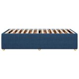  Okvir za krevet bez madraca plava 90x200cm od tkanine | shoptok.hr