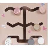 Montessori izobraževalna lesena kocka roza | Shoptok.si