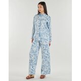 Polo Ralph Lauren Lahkotne hlače & Harem hlače WOVEN-WIDE LEG-PANTS Modra | Shoptok.si
