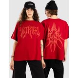Vitriol Stencil Collection Boxy T-shirt jester red | Shoptok.si