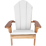  Vrtna Adirondack stolica Prirodna Čvrsto teak drvo | shoptok.hr