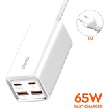  Kućni punjač LDNIO A4610C, QC4+, PD3.0, PPS, 65W beli Cene