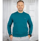 Pri Men's hoodless sports sweatshirt with small reflector | shoptok.hr