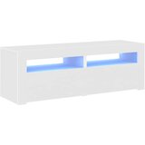 TV ormarić s LED svjetlima bijeli 120 x 35 x 40 cm | shoptok.hr