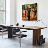  Slika - August Macke – Lady in Green Jacket 80x80 Standard | shoptok.hr