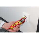 Wiha ispitivač napona i kontinuiteta 12 - 1.000 v ac cat iv sa 2x aaa baterije 44319 crveno-žuti | ePonuda.com
