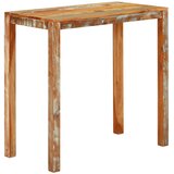  Barski stol 112 x 55 x 108 cm od masivnog obnovljenog drva | shoptok.hr