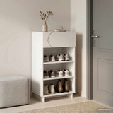  Ormar za cipele 48 x 38 x 87,5 cm Konstruirano drvo Bijela | shoptok.hr