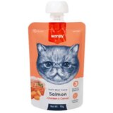 WANPY pasta losos, piletina i sargarepa poslastica za macke 90g | Eponuda.com