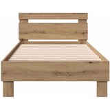  Krevetna konstrukcija Hrast artisan Konstruirano drvo | shoptok.hr