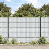  Vrtni zasloni za privatnost 10 kom svjetlosivi 252 5x19 cm PVC u