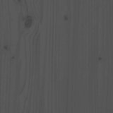 vidaXL vzglavna sivo 106x4x100 cm trdna borovina | Shoptok.si