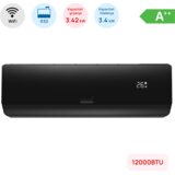 Greentech Inverterski klima-uređaj Wi-Fi (Maksimalni kapacitet hlađenja po uređaju u W: 3.400 W, Maksimalna snaga grijanja u W: 3.420 W) | shoptok.hr