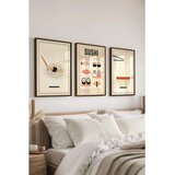 WALLXPERT Č-300374 - 3040 multicolor dekorativni set slika (3 komada) | Eponuda.com