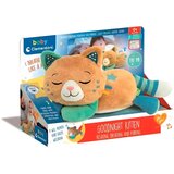 Clementoni Baby plišana mačkica Goodnight Kitten koja diše i prede 17969 | shoptok.hr