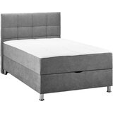 Mömax Postelja Boxspring Oviedo, Siva, 120x200 | Shoptok.si