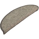  Samoljepljivi otirači za stepenice 15 kom 56x17x3 cm bež-sivi | shoptok.hr