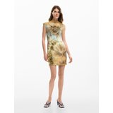 Desigual Haljina svijetloplava / smeđa | shoptok.hr